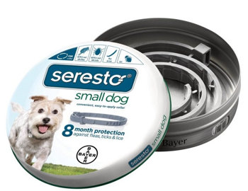 Bayer Seresto Flea and Tick Collar for Dogs, 8 Month Protection