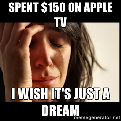 Apple TV meme