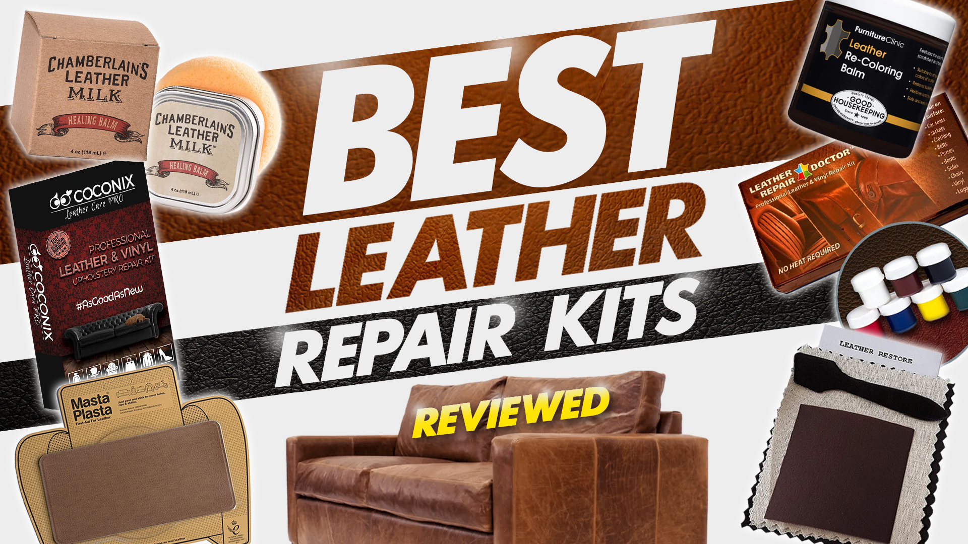 10 Best Leather Repair Kits Reviewed [November 2023 ]