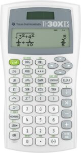 3. Texas Instruments Ti 30x Iis 2 Line Scientific Calculator