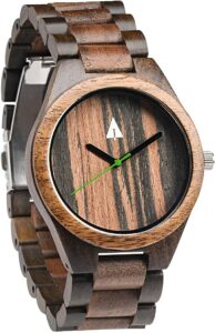 Treehut Men's Wooden Watch With All Wood Strap Quartz Analog Premium Quality Wrist Watch