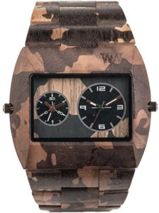 Wewood Men’s Analogue Quartz Watch With Wood Strap