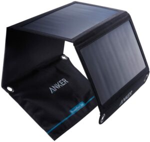 Anker 21w 2 Port Usb Portable Solar Charger