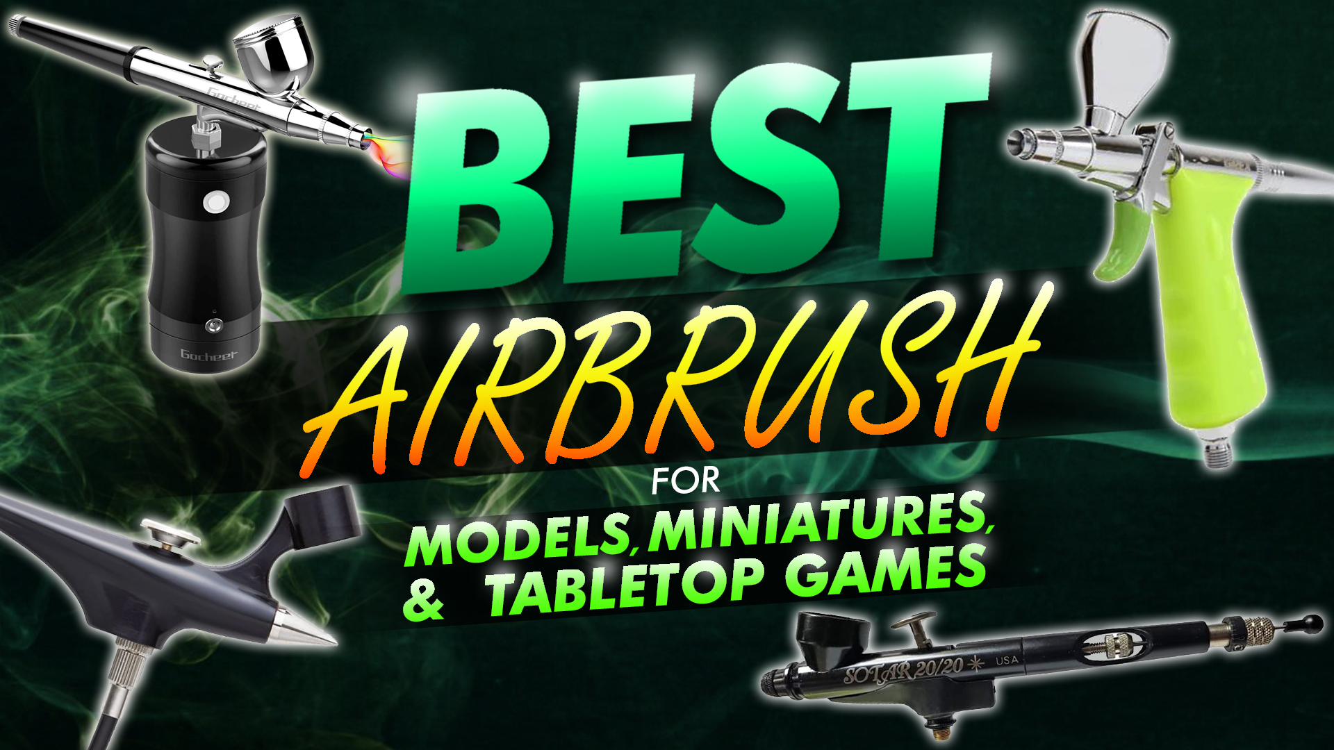 Best Airbrush For Models, Miniatures And Tabletop Games