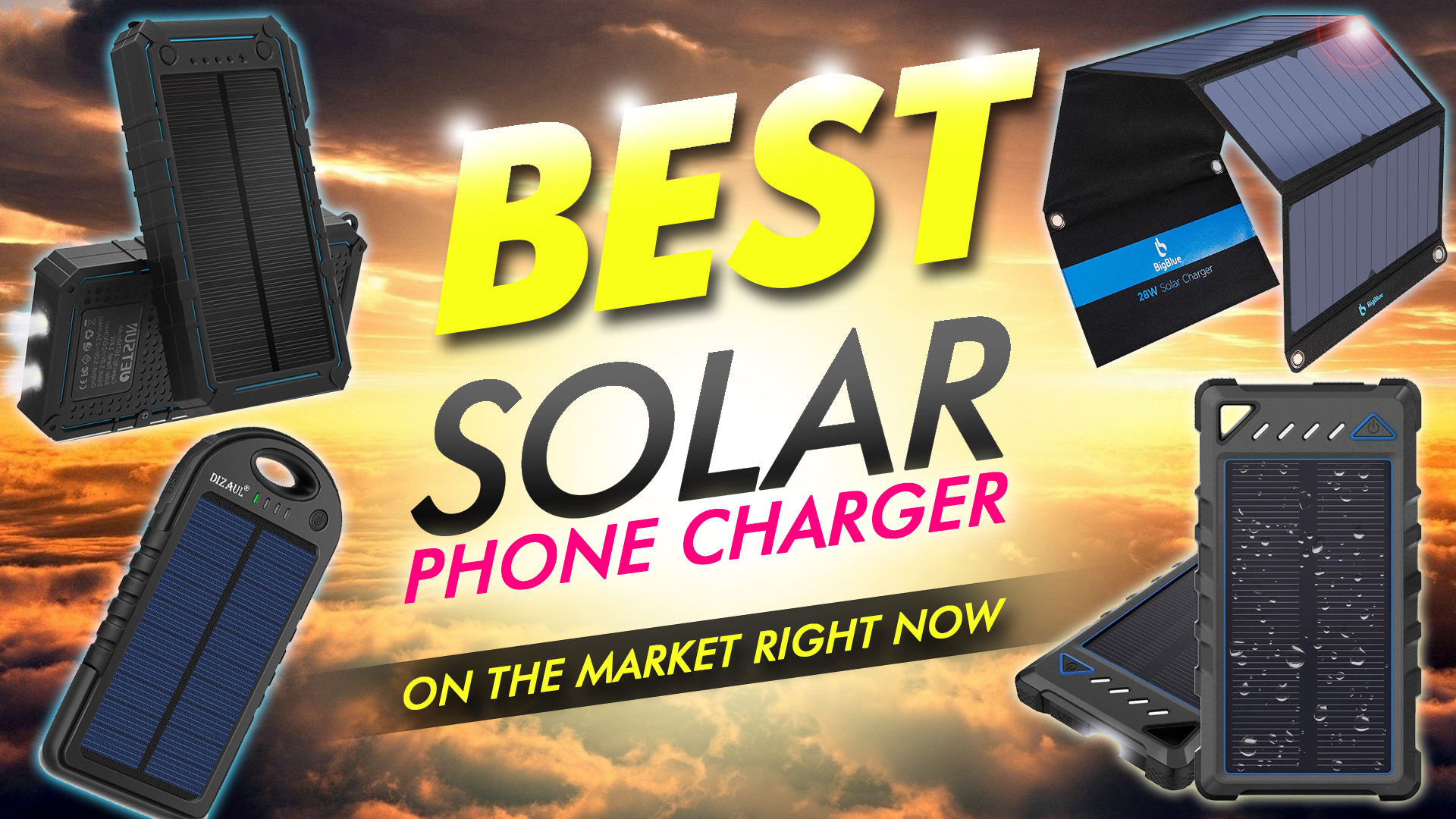 Best Solar Phone Chargers On The Market Right Now