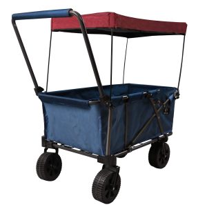 Redcamp Folding Beach Wagon Cart With Big Wheels