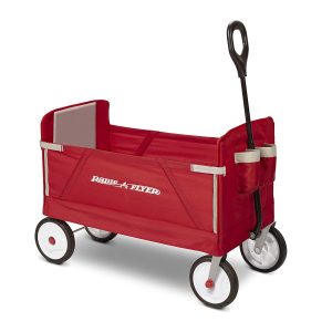 Radio Flyer Folding Wagon Beach Cart For Kids