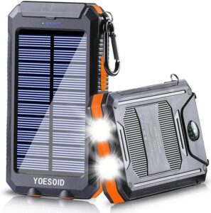 Yoesoid 2000mah Portable Solar Charger