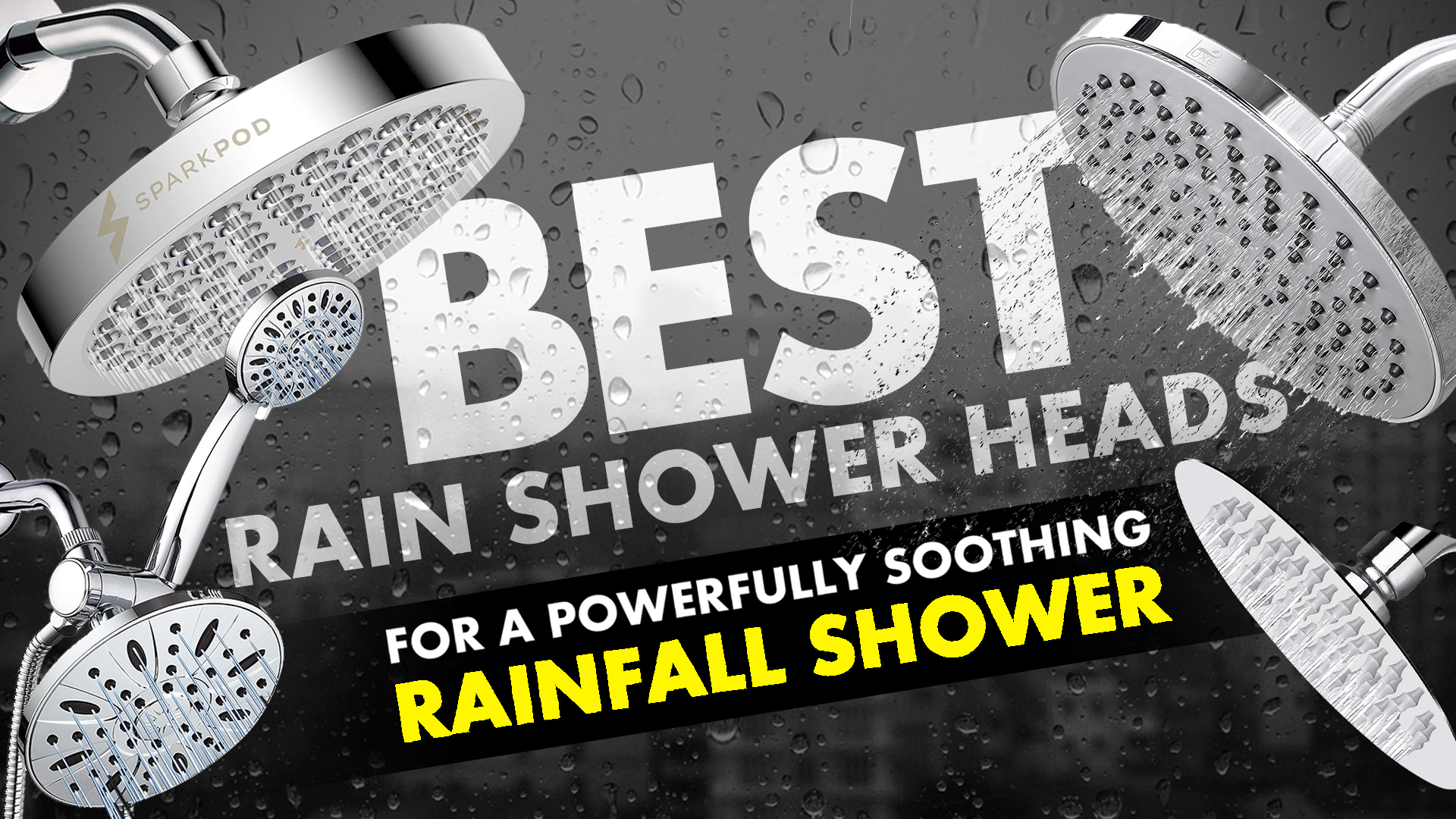 Best Rain Shower Heads For A Powerfully Soothing Rainfall Shower