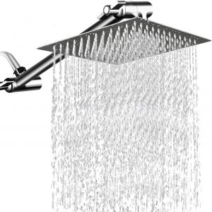 Mesun 12 Inch High Pressure Showerhead With 11 Inch Arm