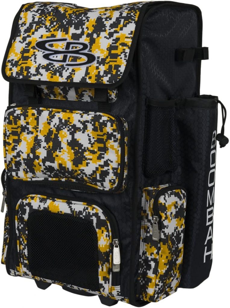 Boombah Rolling Superpack Baseball Softball Gear Bag