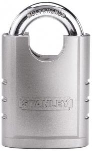 Stanley Hardware Shrouded Hardened Steel Padlock