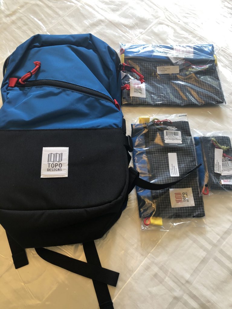 Topo Designs Blue Bag Review