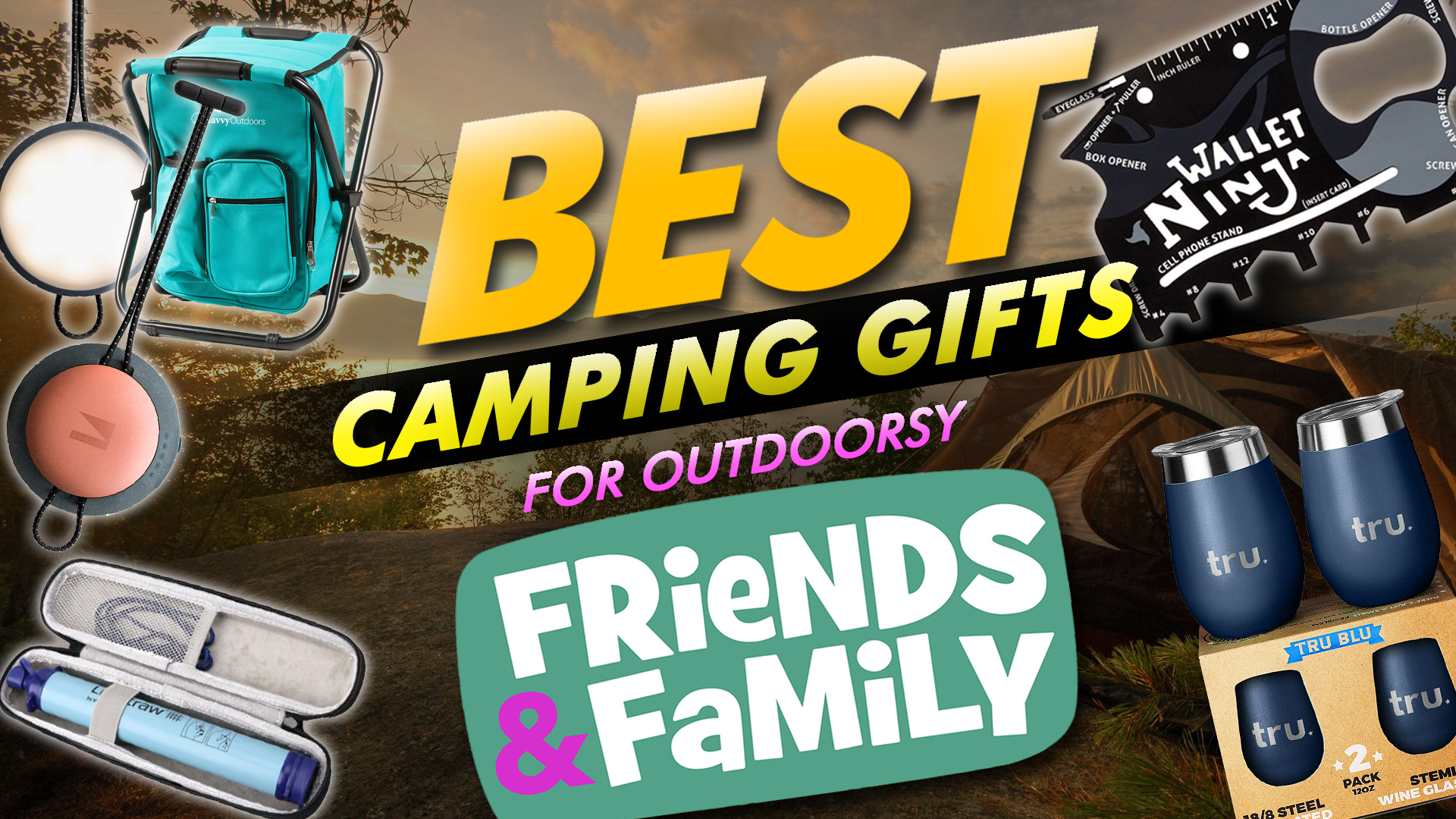 Best Camping Gifts For Outdoorsy Friends And Family