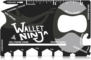 Wallet Ninja 18 In 1 Multi Tool