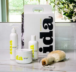 Ida Body Care 4 Step System Features Dry Brushing