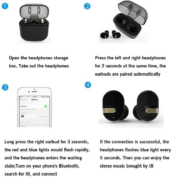 ahutoru invisible wireless earbuds