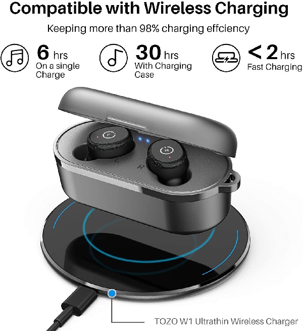 tozo t10 bluetooth wireless earbuds 4